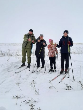 Участие во Всероссийской   лыжне