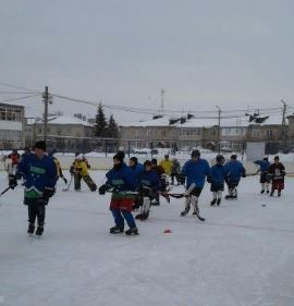 Турнир Городищенского района по хоккею с шайбой